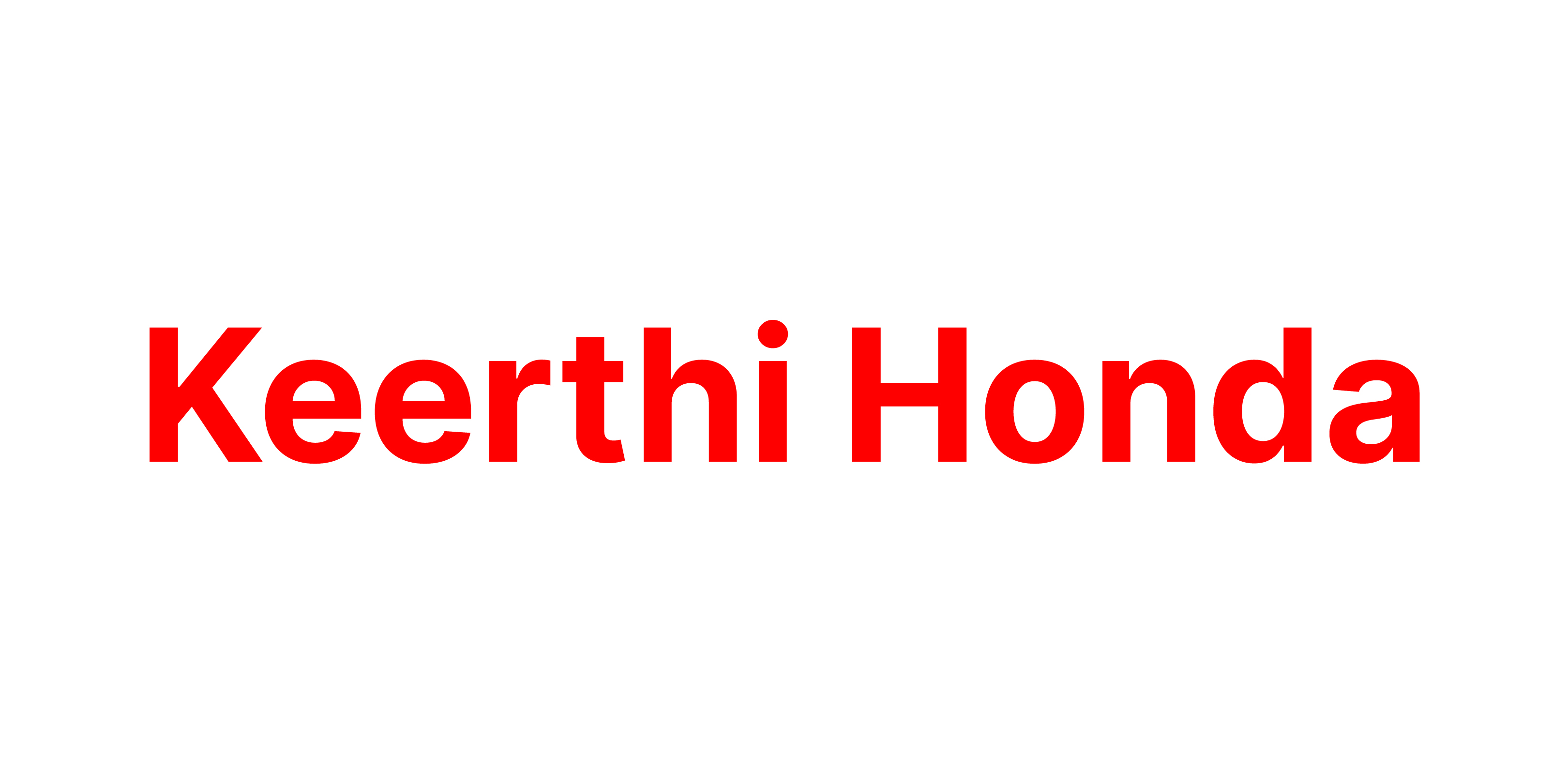 Keerthi Honda